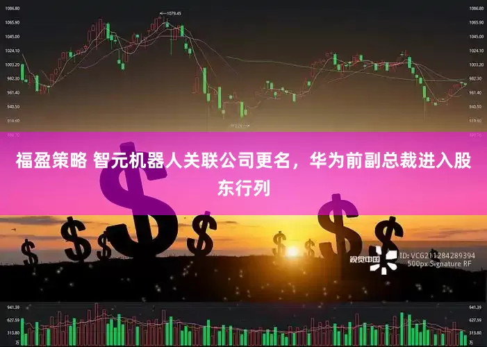 福盈策略 智元机器人关联公司更名，华为前副总裁进入股东行列