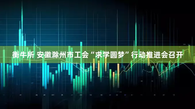 衡牛所 安徽滁州市工会“求学圆梦”行动推进会召开